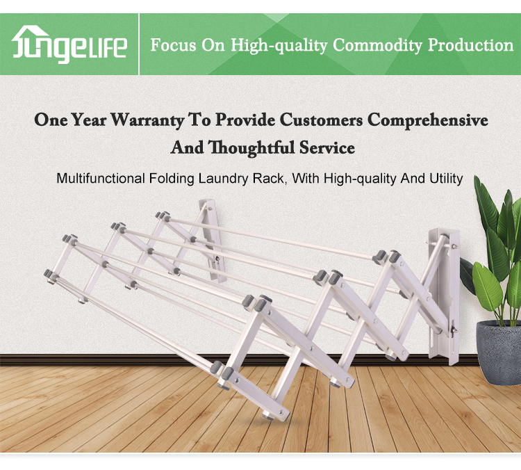 Wall Mounted Folding Drying Rack