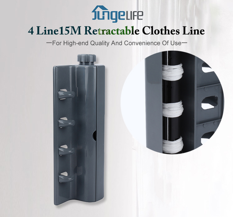 Wall Mounted Washing Line Retractable